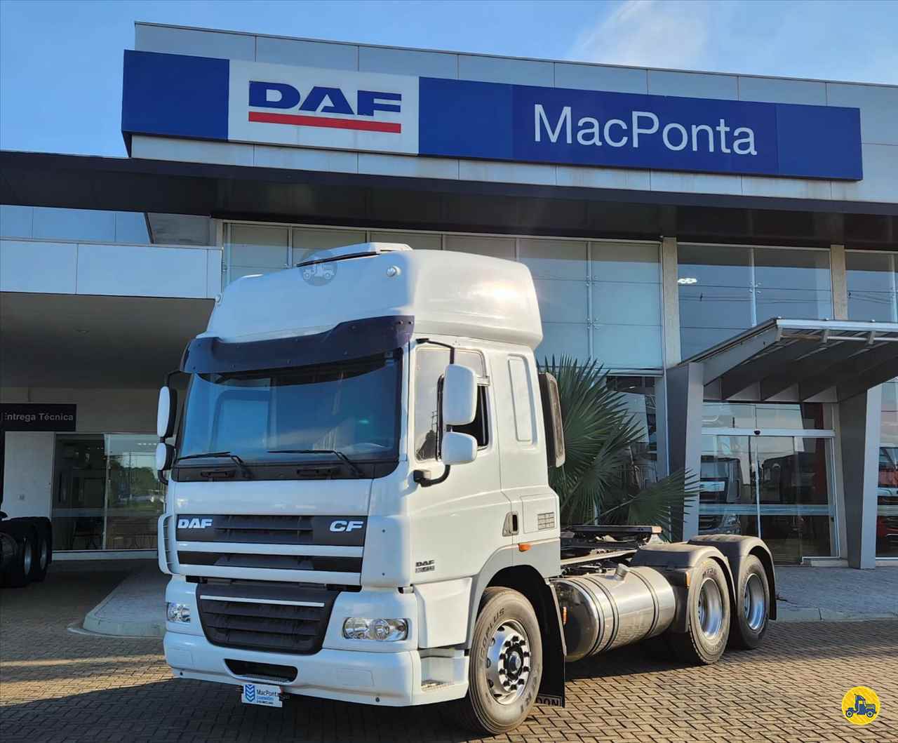 CAMINHAO DAF DAF CF85 410 Cavalo Mecânico Cavalo 6x2 MacPonta Caminhões - DAF - SP SUMARE SÃO PAULO SP